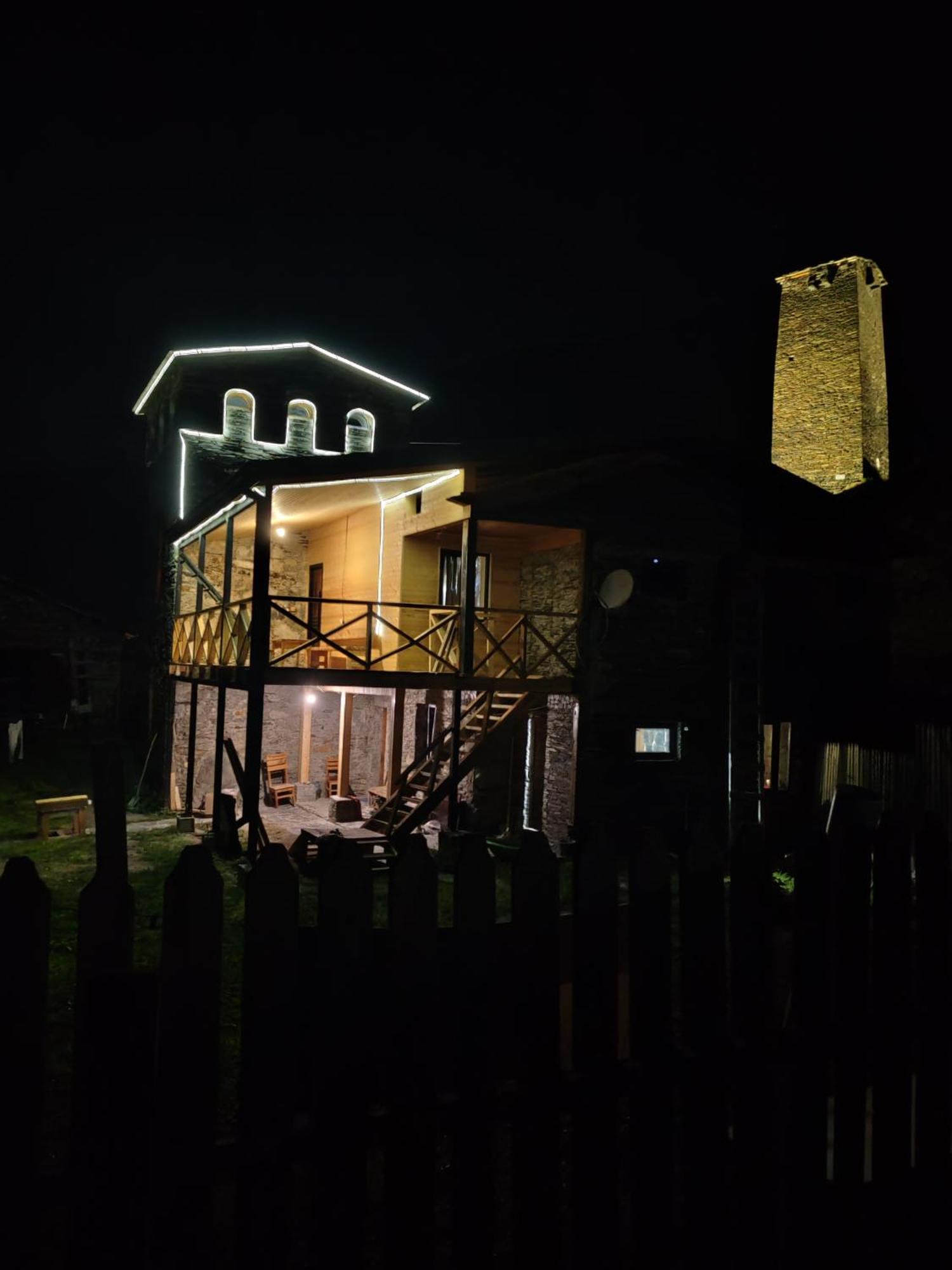 Chazhashi Guesthouse Ushguli Exterior foto